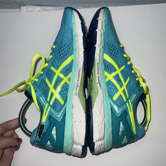 ASICS Gel Kayano 22 Running Shoes Women's Size 8.5 US Plus Ice Blue - Picture 5 of 9